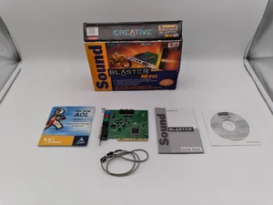 Vintage Creative Sound Blaster 16 4.1 Digital PCI SB4740 Windows 95 98 NT - Zdjęcie 1 z 7