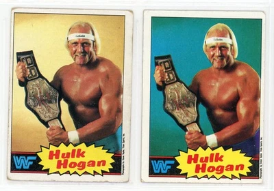 Juego completo de cartas de lucha libre Topps WWF 1985 (1-66) *2 x Hulk Hogan Rookie* Foto 1 de 4