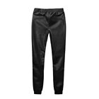 Classy Leather Pants Men With Hook And Loop Closer