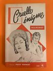 Cruelle Enigme 1953 Collection Paul Bourget Petit Format #342