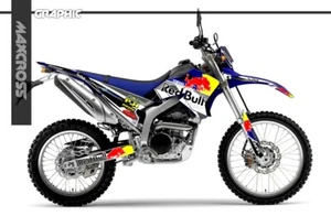 YAMAHA WR250R WR250X ALL YEARS MAXCROSS GRAPHICS KIT DECALS STICKERS FULL NHRR2 - Picture 1 of 9