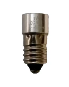 New Led flashlight bulb e10 3v - 9v torch Bike light Screw Base Positive Bottom - Picture 1 of 9