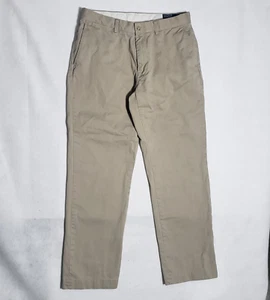 Pantalones Polo Ralph Lauren Calce Clásico Para Hombre 33x32 Beige Caqui Pierna Recta Planos - Imagen 1 de 10