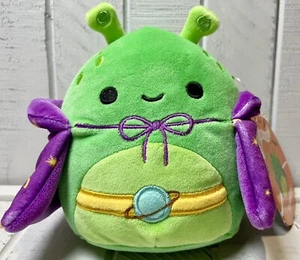 Squishmallow Halloween Tortellini the Alien Dressed As A Wizard 5” Plush Toy NST - Picture 1 of 9
