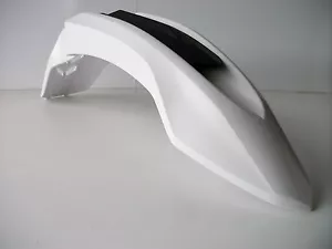 NEU POLISPORT WEISS SUPERMOTO VORDERER SCHLÜSSELSCHUTZ HONDA FENDER MOTOCROSS YAMAHA - Bild 1 von 6