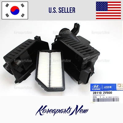 LIMPIADOR DE AIRE ADMISIÓN ORIGINAL 281102V600 HYUNDAI VELOSTER TURBO 2015-2017 Foto 1 de 4