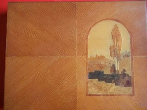 Deko Holz Albumeinband, lettisches Design 10,75 x 8,5 - Bild 1 von 4