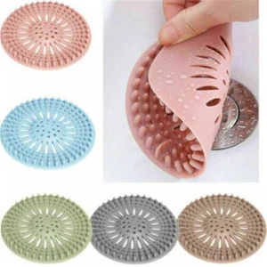 Hair Trap Shower Bath Plug Hole Waste Catcher Stopper Drain Sink Strainer Filter - Picture 1 of 15