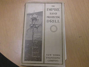 Trade Catalog The Empire Hand Prospecting Drill Trade Catalog 1911 - Picture 1 of 3
