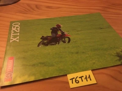 Yamaha XT250 XT 250 250XT Prospecto Catálogo Publicidad - Imagen 1 de 4