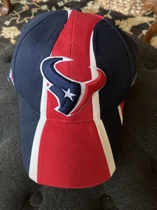 Houston Texans Reebok Hat NFL Equipment Adjustable Cap Never Worn H Town - Picture 1 of 8
