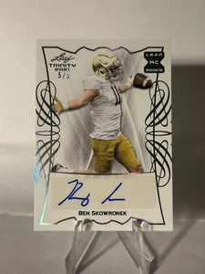2021 leaf trinity Ben Skowronek RC AUTO 5/5 - Picture 1 of 2