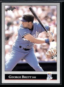 1992 Leaf #255 George Brett - Royals