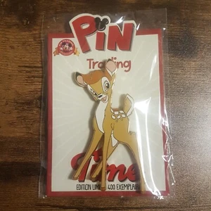 Disneyland Paris Pin Trading Time DLP Bambi Jumbo Limited Edition LE400 Disney - Picture 1 of 3