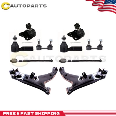 Brazos de control inferiores delanteros barras estabilizadoras para Chevrolet Prizm Toyota Corolla 1998-2002 Foto 1 de 4