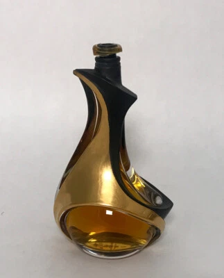 Vintage Donna Karan New York Pure Perfume 1 oz 24 K Gold 100% Full No Cap - Image 1 of 4