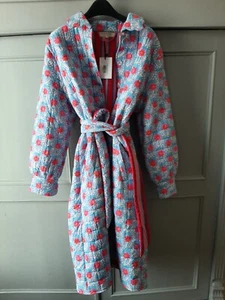 Ophelia and Indigo x Erica Davies quilted coat, size S, RRP £300 - Picture 1 of 9