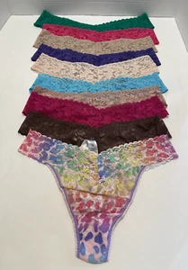 HANKY PANKY SIGNATURE LACE ORIGINAL RISE TANGA SET 10 VERSCHIEDENE FARBEN ONE SIZE - Bild 1 von 14