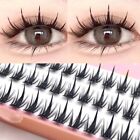 DIY Segment Lashes Manga False Eyelashes Cluster 3D Individual Eyelashes Thick