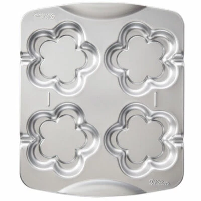 Wilton Cookie Pops Backform Pancake Blumen Motiv Geburtstag  - Bild 1 von 3