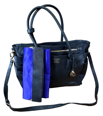 Henri Bendel SAK Bolso de Mano o Bebé Negro con Herrajes Dorados Foto 1 de 4