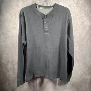 Girocollo uomo termico Henley media manica lunga bottoni Dexter Morgan grigio - Foto 1 di 8