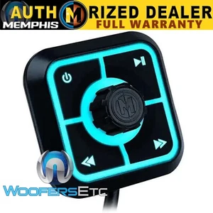 MEMPHIS SBT3 MOTO ATV MARINA BARCO UTV RZR BLUETOOTH CONTROLADOR AUXILIAR USB NUEVO - Imagen 1 de 4