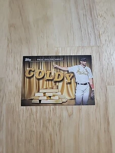 2023 Topps PAUL GOLDSCHMIDT AKA Nickname Goldy #AKA-10 St Louis Cardinals SP - Picture 1 of 10