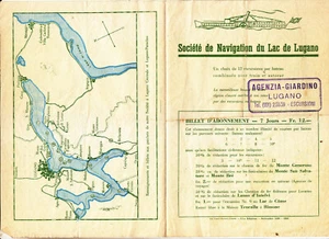 MM410-SOCIETA' DI NAVIGATION DU LAC DE LUGANO-SVIZZERA - Picture 1 of 2