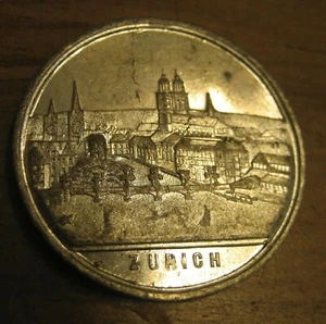 Medaille Zürich 1883 Schweizer Landesausstellung Ansicht - Bild 1 von 2