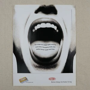 Vintage DuPont Print Ad 1997 Paper Magazine Clipping 90s Fig Newtons Packaging - Picture 1 of 4