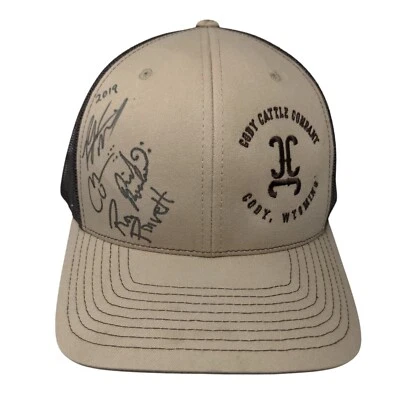Sombrero de camionero Cody Cattle Company Snapback 112 bronceado OSFA malla espalda Richardson Foto 1 de 4