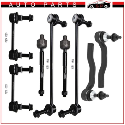 8x For 2013-2018 FORD FUSION EDGE LINCOLN MKZ MKX Front Tie Rod Sway Bar Ends - Image 1 of 4