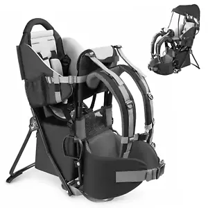 Baby Rucksack Träger, Kleinkind Wanderrucksack mit Sicherheit 3-Höhen-Sitz, verstellbar - Bild 1 von 13