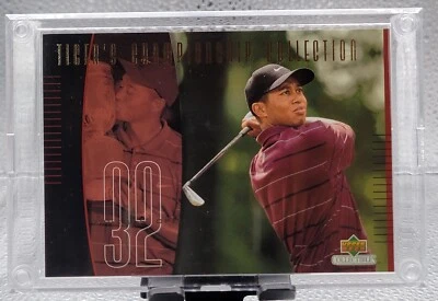 Colección de campeonato Tiger Woods 2001 Upper Deck #32 #’ed/3000! Foto 1 de 2