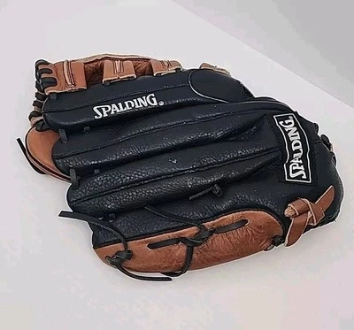 Spalding 18955  RHT 13.5 " Baseball Softball Glove Mitt Top Grain Cowhide - Image 1 of 4