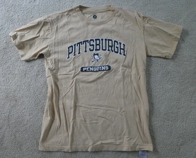 NHL Pittsburgh Penguins Hockey T-shirt Gold - Size Medium - Image 1 of 4