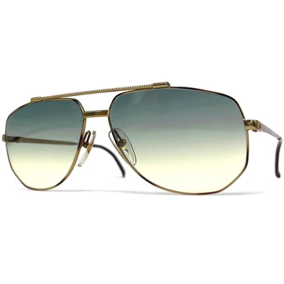 NOS vintage CARRERA 5384 sunglasses - 1980's Austria - Gold/Tortoise - ORIGINAL - Image 1 of 4