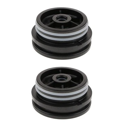 2x End Cap with 2 O Rings For 4" Membrane Housing Ro Water Treatment - Image 1 of 4