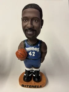 Sam Mitchell #42 Bobblehead - Minnesota Timberwolves NBA Basketball Blue Jersey - Picture 1 of 4