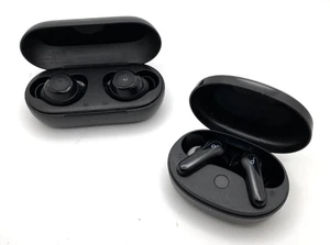 Lot Of 2 Anker Soundcore Wireless Bluetooth Earbuds Black Mix Model (C-19) - Picture 1 of 4