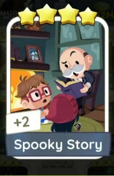 1x Spooky Story - 🎲 Monopoly Go Digital Sticker TRADE CARD - Image 1 of 1