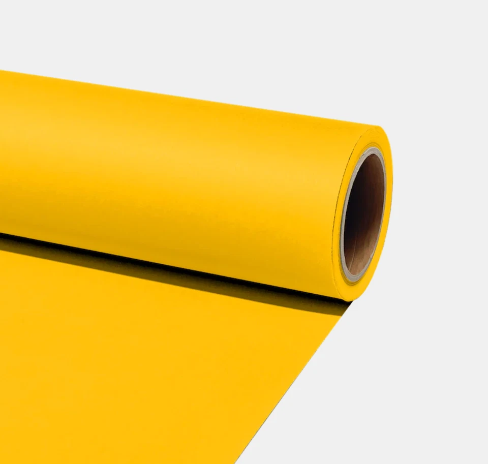 Joby Carta Sfondo Fotografia Senza Cuciture 2,18m x 11m Happi Dayz Giallo