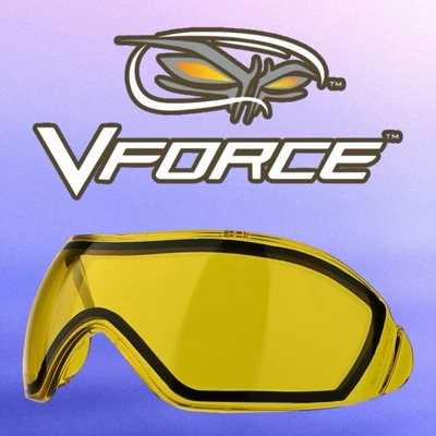 Lente de repuesto antiniebla de doble panel VFORCE / Grill 2.0 amarilla Foto 1 de 3