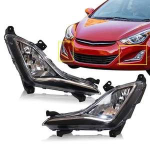 Fog Lamp Lights Left & Right for Hyundai Elantra GT 2013 2014 2015 2016 2017 - Foto 1 di 13