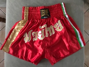 Pantaloni Leone Kick boxing pugilato Muay thay tecnico fuori produzione - Foto 1 di 7