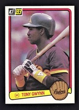 1983 Donruss Tony Gwynn Rookie RC Baseball Card In 💎 Mint 💎#598 Padres LOOK T3