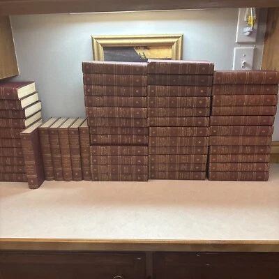THE HARVARD CLASSICS!1909!First Edition complete 51 Set Good Condition Some Wear - Image 1 of 4