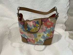 COACH Hadley Floral Print Duffle Tote Bag - Picture 1 of 14