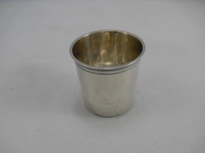 Gobelet à liqueur, Argent Massif poinçon 1er coq 1798-1809 - Photo 1/4